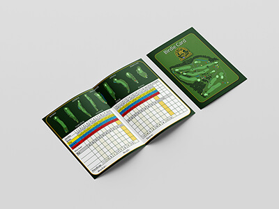 náhľad grafiky leták golf